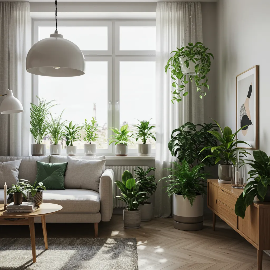 Plantes d'intérieur pour appartement nord sans lumière directe : 6 valeurs sûres