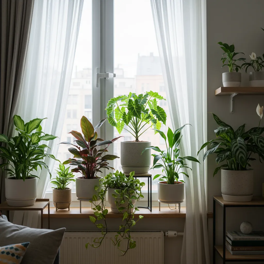 Plantes d'intérieur pour appartement nord sans lumière directe : 6 valeurs sûres