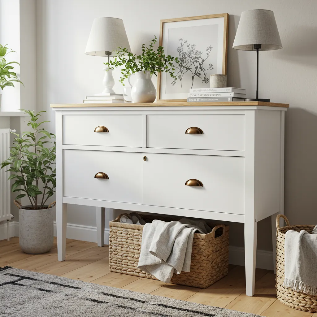Repeindre un meuble IKEA en bois clair : technique pas à pas pour un rendu pro